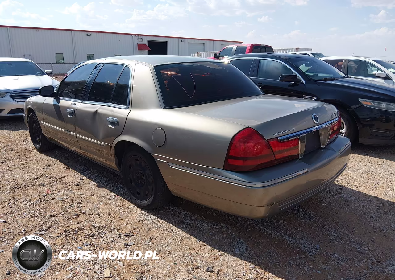 2003 Mercury Grand Marquis Gs VIN:2MEFM74W23X637823 - 3