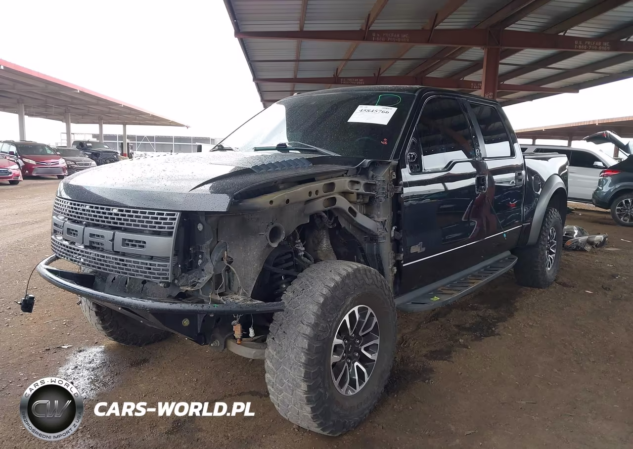 2013 Ford F-150 Svt Raptor VIN:1FTFW1R64DFD27106 - 2