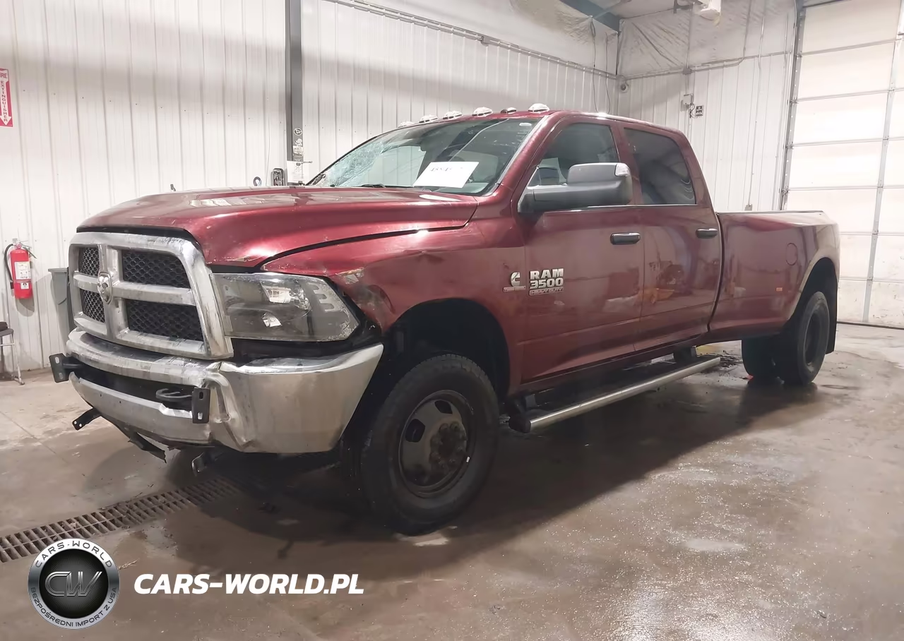 2017 Ram 3500 Tradesman 4X4 8' Box VIN:3C63RRGL5HG785606 - 2
