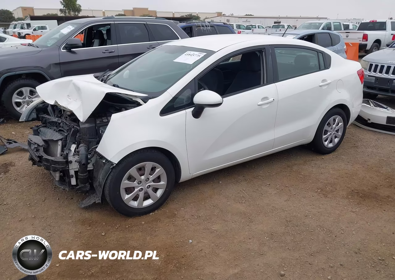 2013 Kia Rio Lx VIN:KNADM4A3XD6308377 - 2