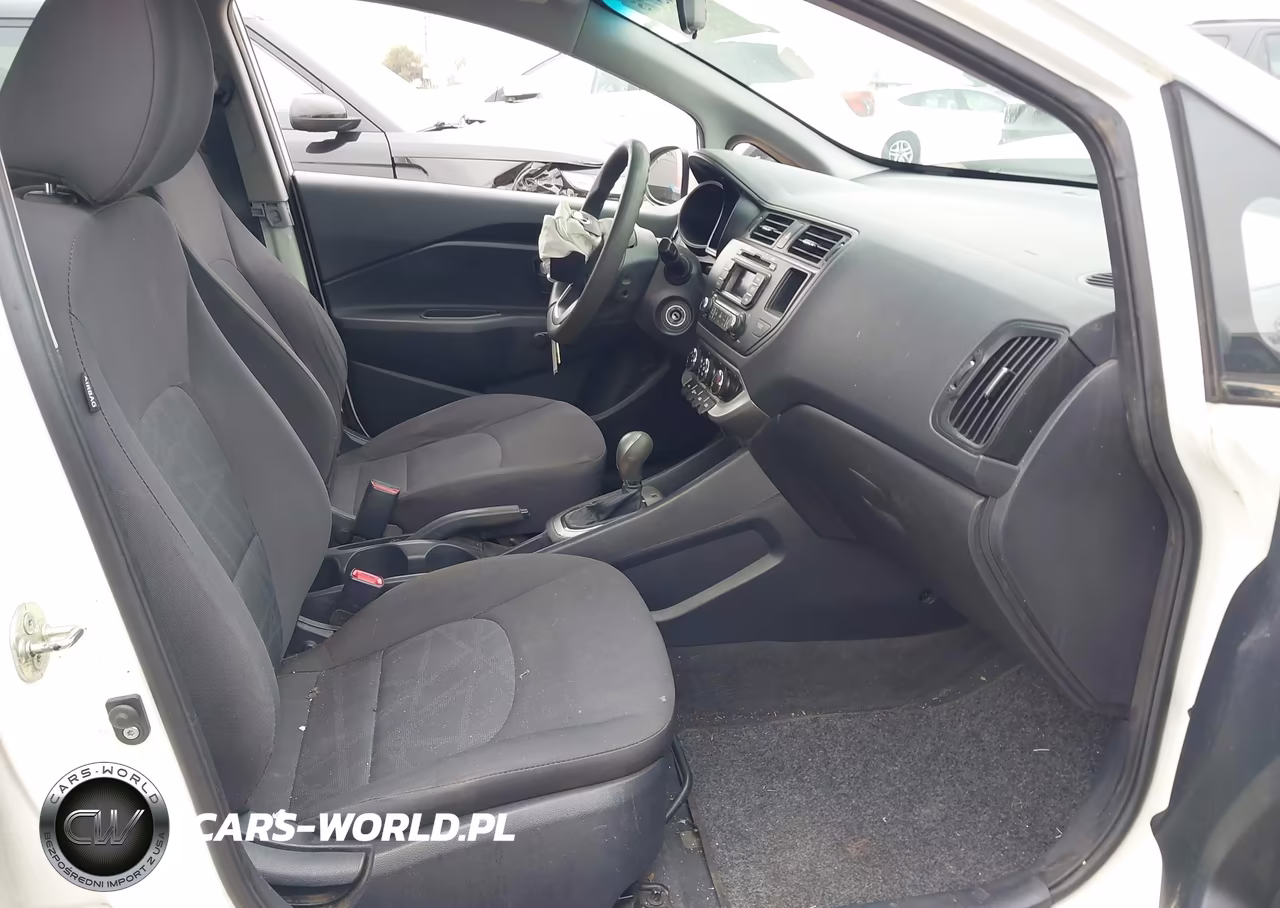 2013 Kia Rio Lx VIN:KNADM4A3XD6308377 - 5