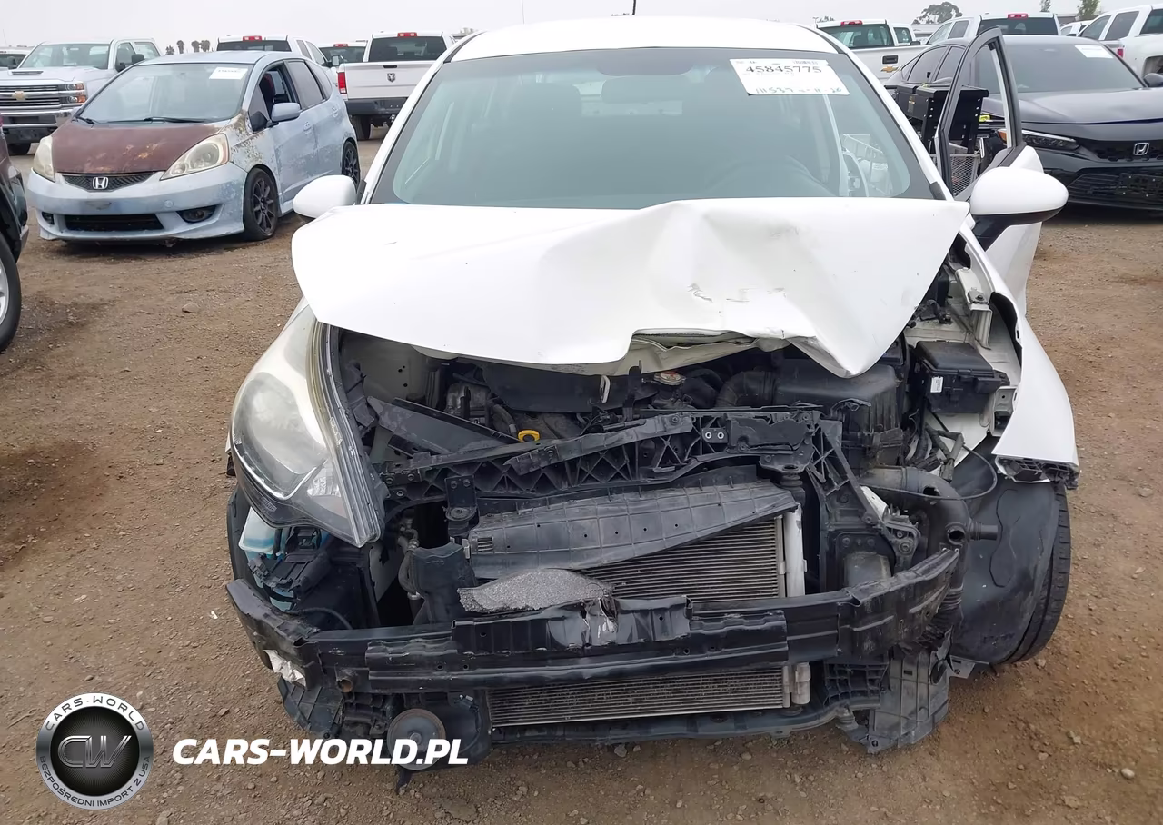 2013 Kia Rio Lx VIN:KNADM4A3XD6308377 - 6