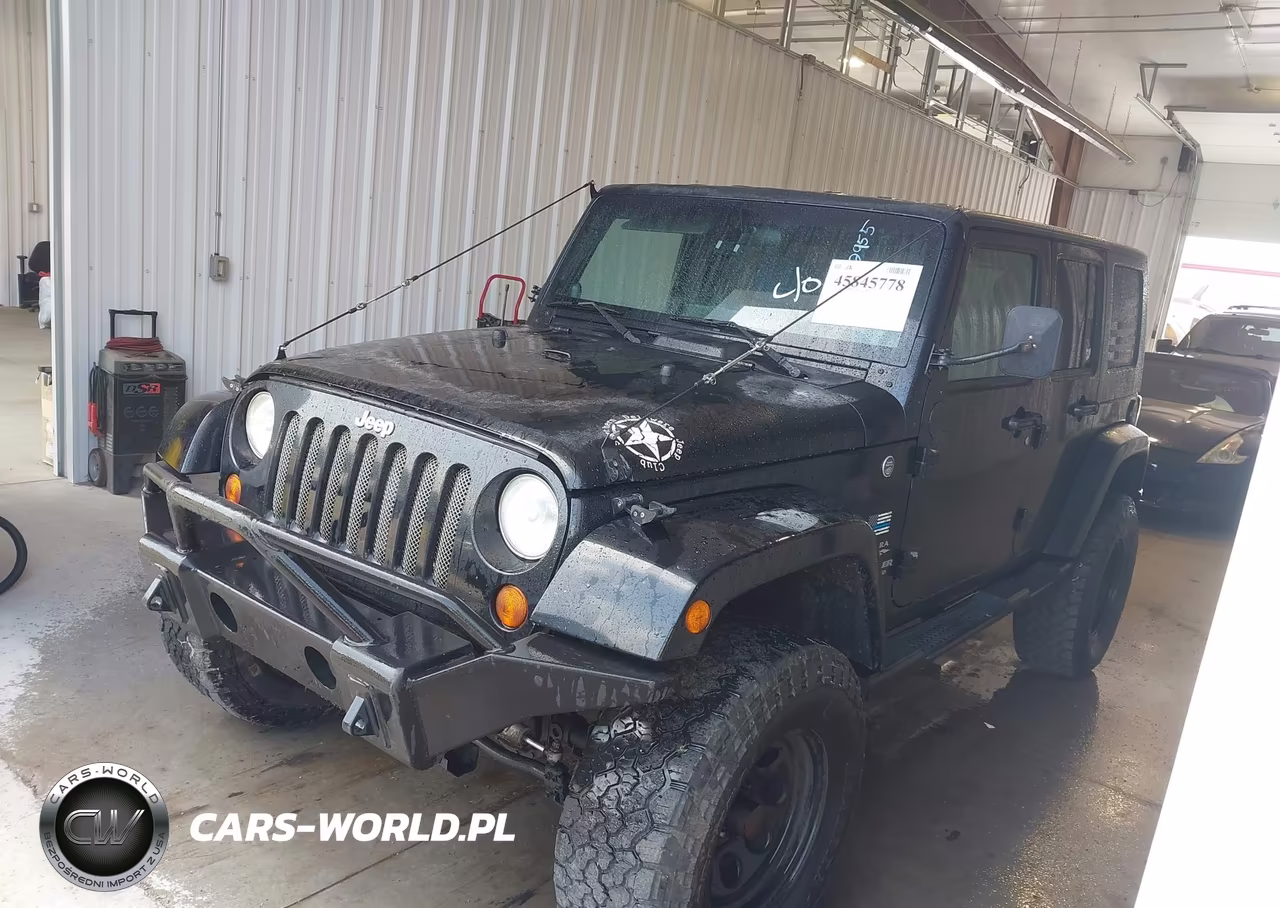 2008 Jeep Wrangler Unlimited Sahara VIN:1J8GA59158L592955 - 2
