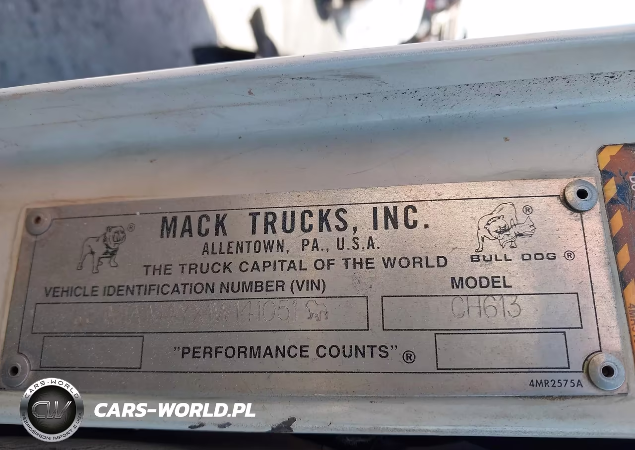 2001 Mack 600 Ch600 VIN:1M1AA14YX1W141051 - 8