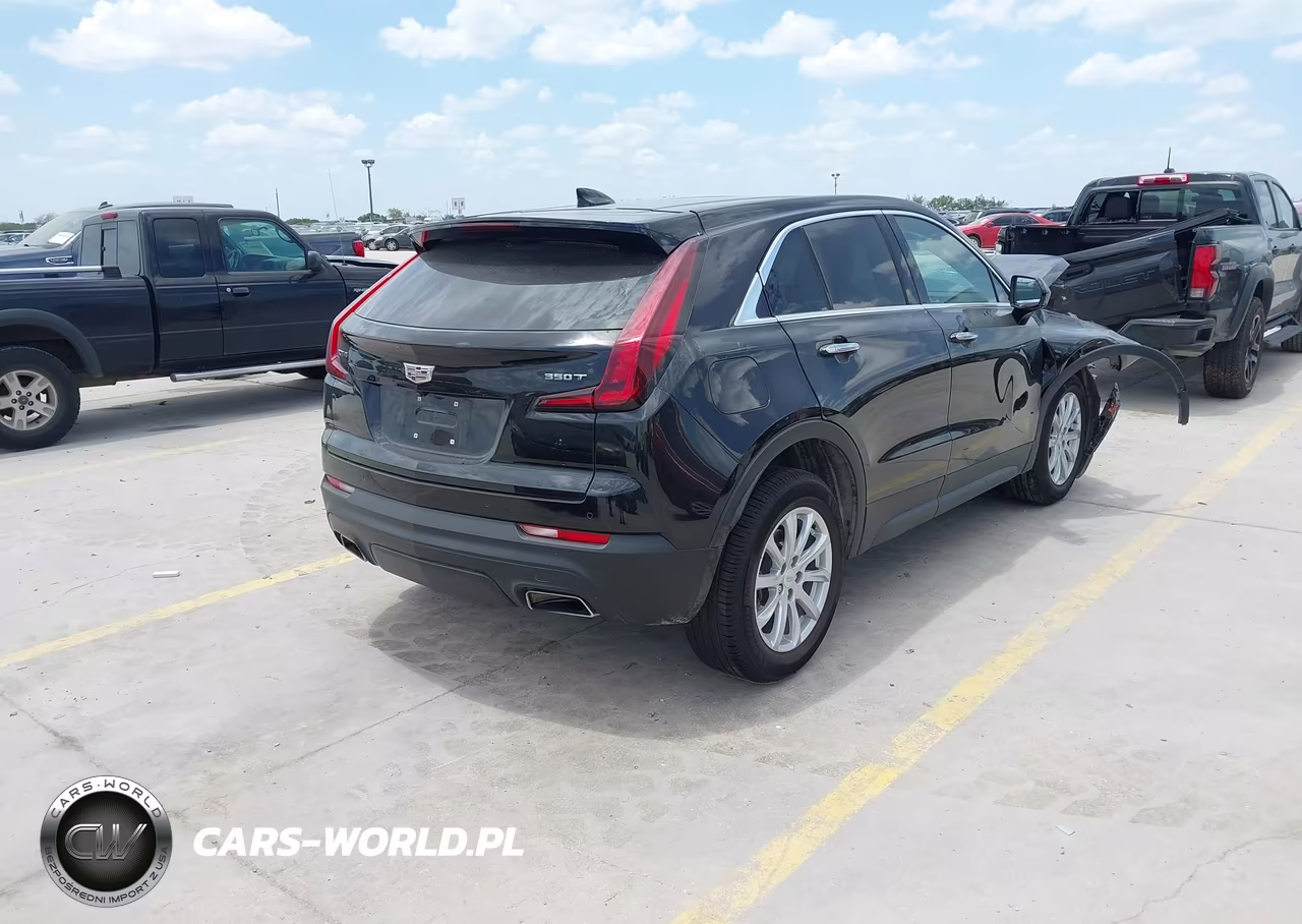 2022 Cadillac Xt4 Fwd Luxury VIN:1GYAZAR46NF169184 - 4