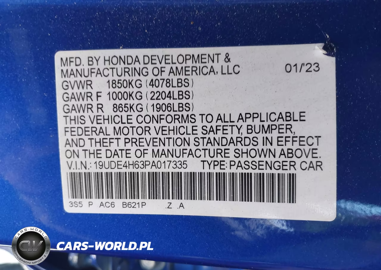 2023 Acura Integra A-Spec Technology VIN:19UDE4H63PA017335 - 9