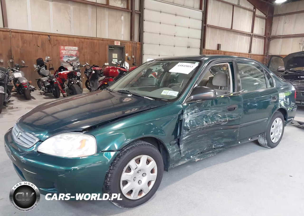 2000 Honda Civic Lx VIN:1HGEJ6675YL048650 - 2
