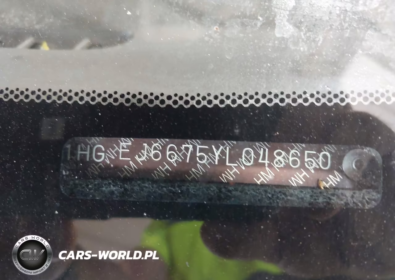 2000 Honda Civic Lx VIN:1HGEJ6675YL048650 - 9