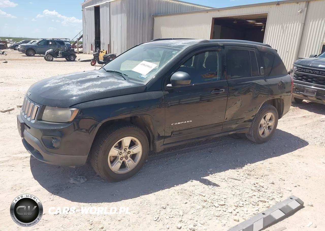 2014 Jeep Compass Sport VIN:1C4NJCBA3ED743066 - 2