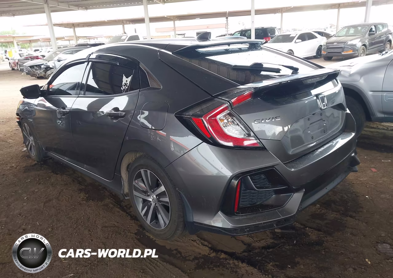 2020 Honda Civic Lx VIN:SHHFK7H3XLU219595 - 3