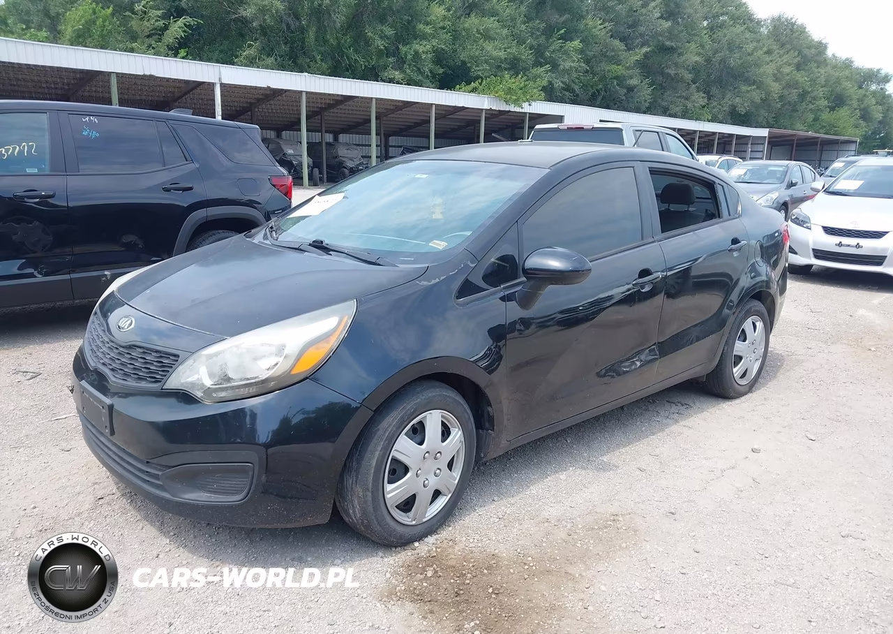 2015 Kia Rio Lx VIN:KNADM4A33F6447687 - 2