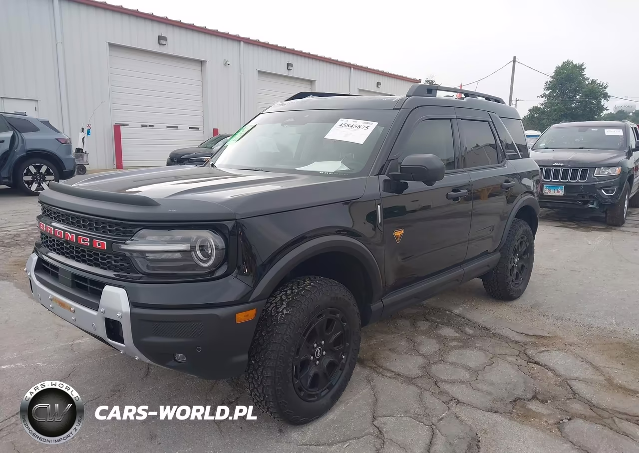 2025 Ford Bronco Sport Badlands VIN:3FMCR9DA2SRE95617 - 2