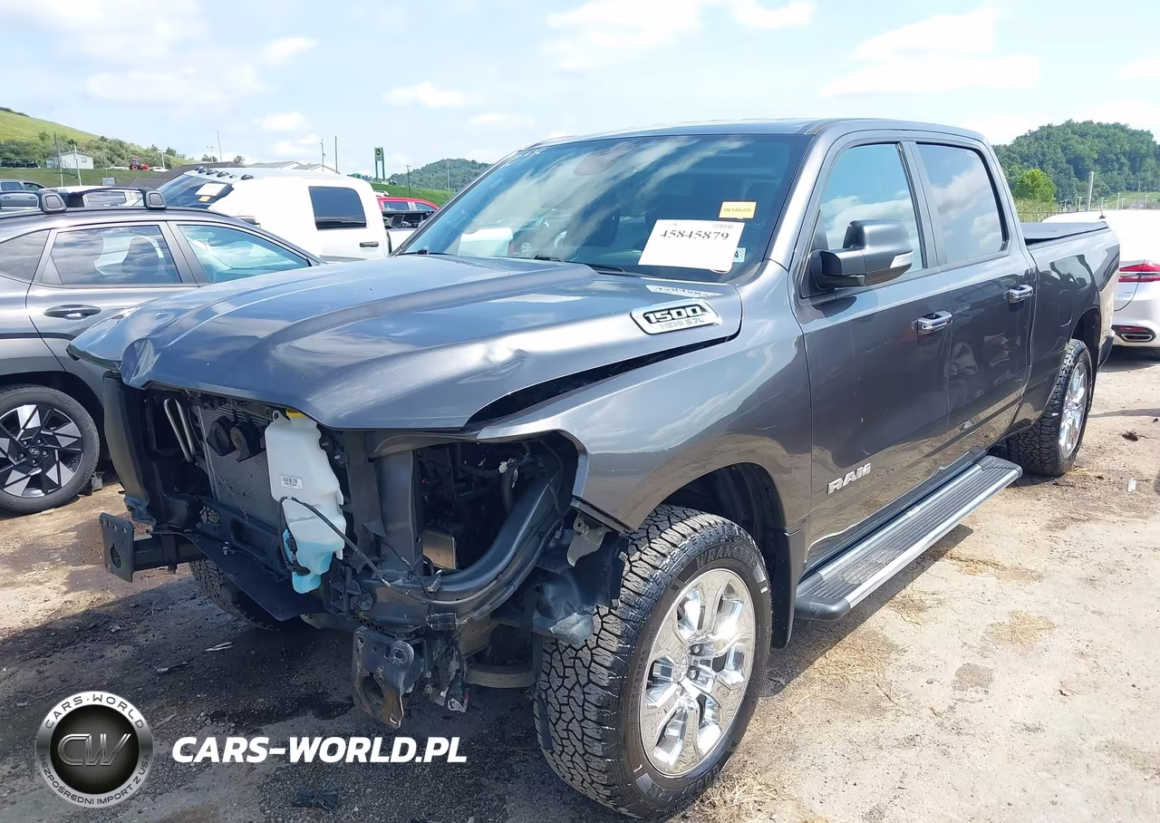 2020 Ram 1500 Big Horn 4X4 6'4 Box VIN:1C6SRFMT6LN309489 - 2
