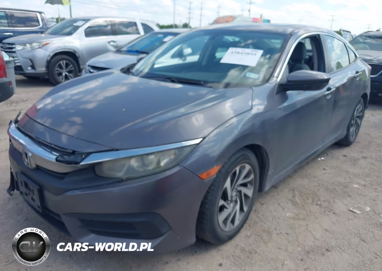 2016 Honda Civic Ex VIN:19XFC2F71GE083635 - 2