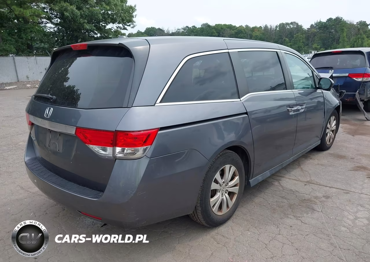 2017 Honda Odyssey Ex-L VIN:5FNRL5H66HB001056 - 4
