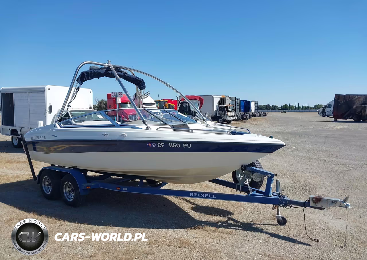 2002 Ranell 20 Ft Boat & Trailer VIN:RNA90016E102 - 13