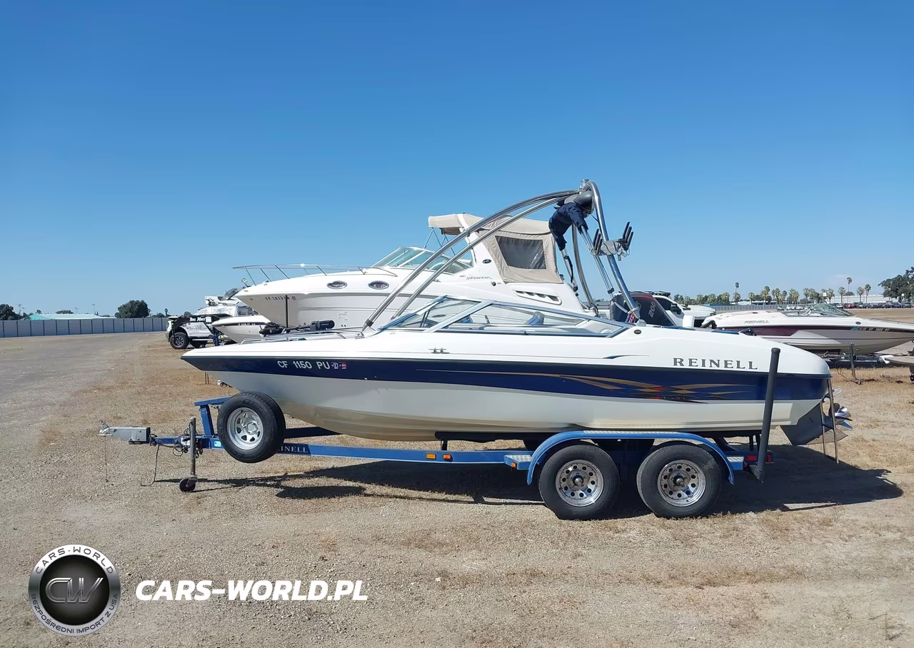 2002 Ranell 20 Ft Boat & Trailer VIN:RNA90016E102 - 14
