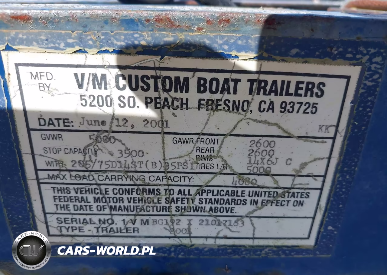 2002 Ranell 20 Ft Boat & Trailer VIN:RNA90016E102 - 17