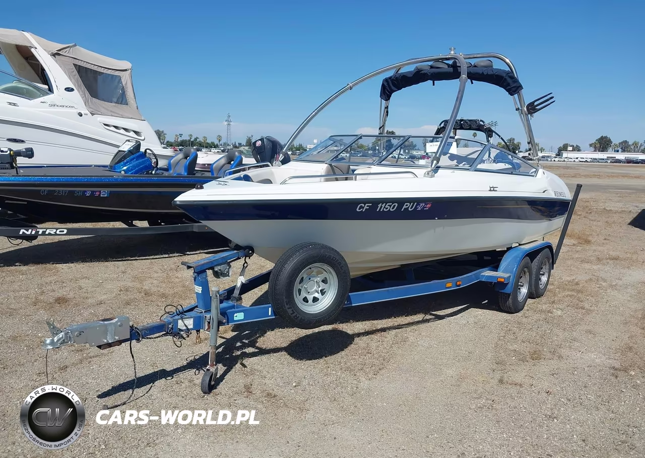 2002 Ranell 20 Ft Boat & Trailer VIN:RNA90016E102 - 2