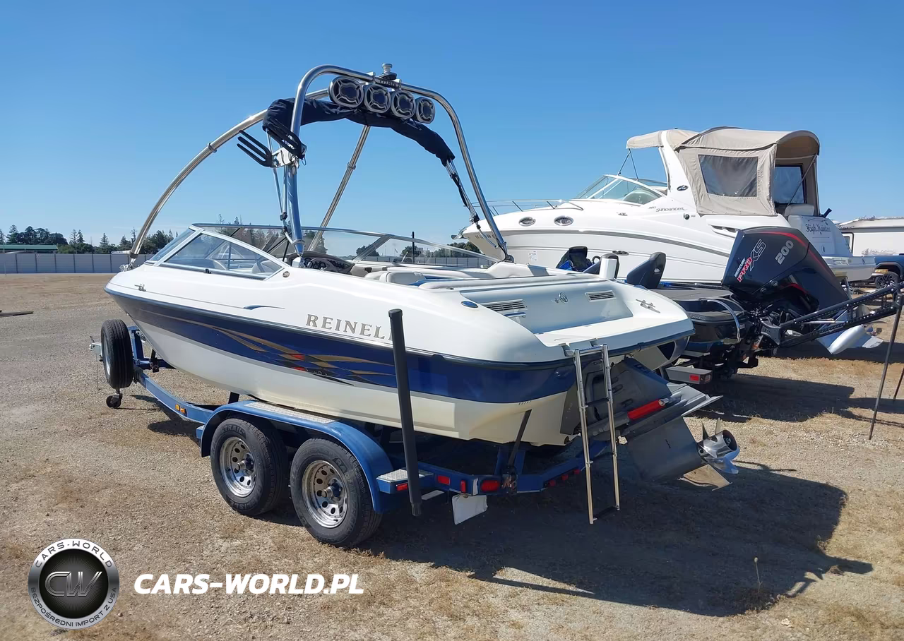 2002 Ranell 20 Ft Boat & Trailer VIN:RNA90016E102 - 3