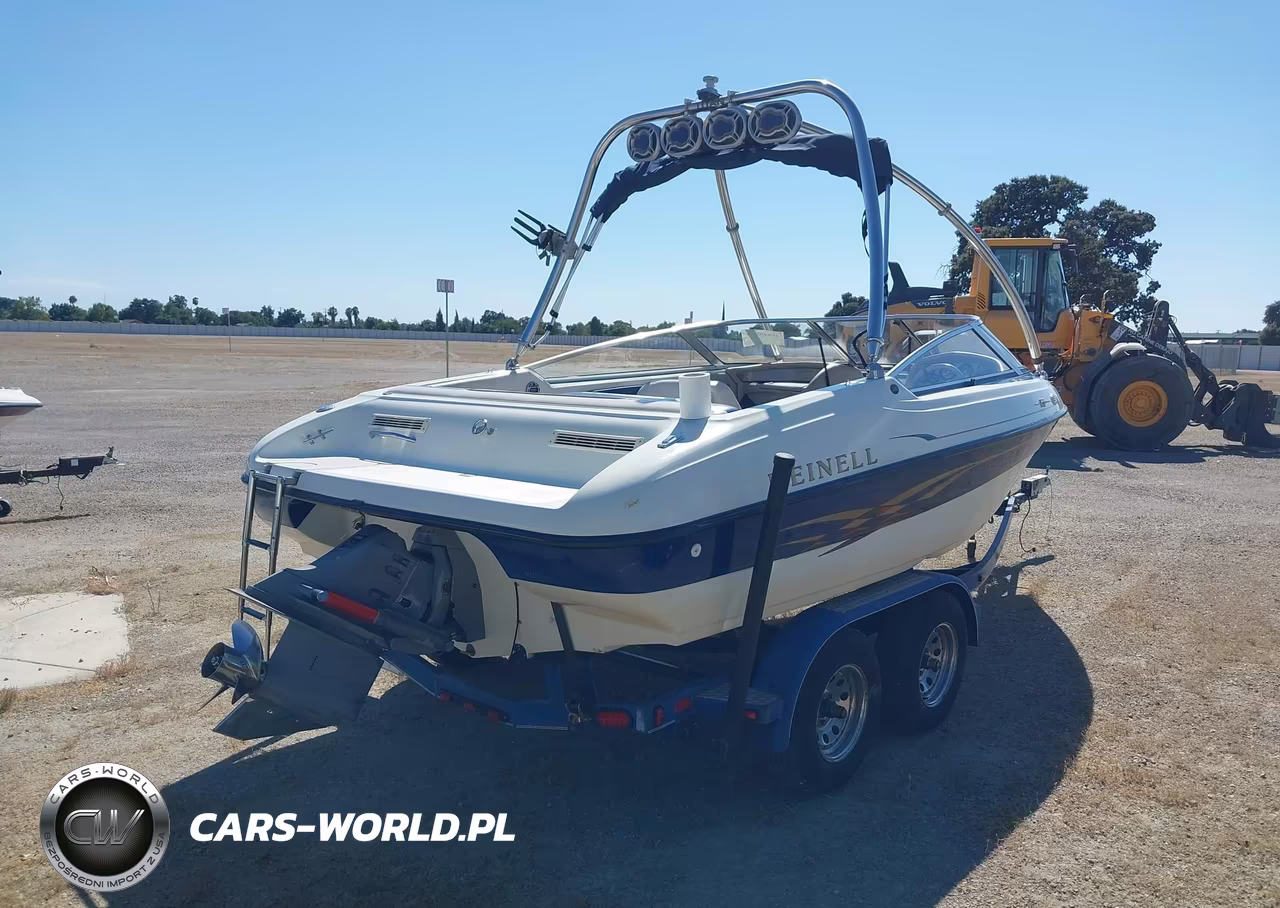 2002 Ranell 20 Ft Boat & Trailer VIN:RNA90016E102 - 4