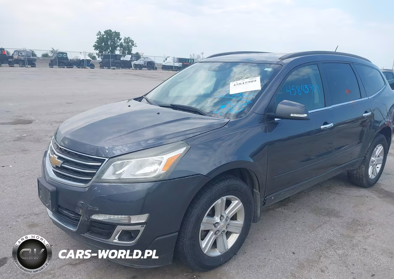2013 Chevrolet Traverse Lt VIN:1GNKVGKD4DJ196440 - 2