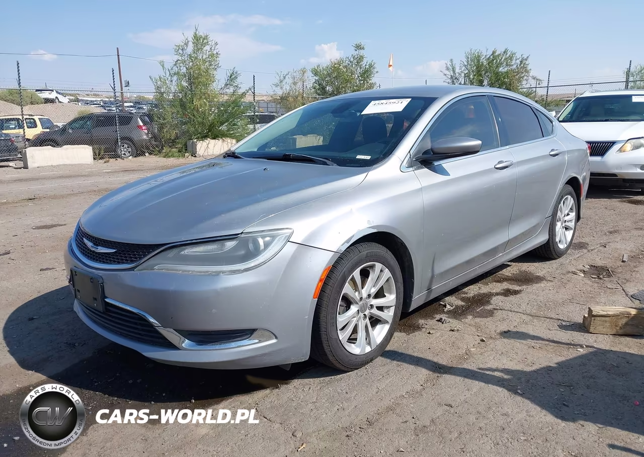2015 Chrysler 200 Limited VIN:1C3CCCAB2FN660272 - 2