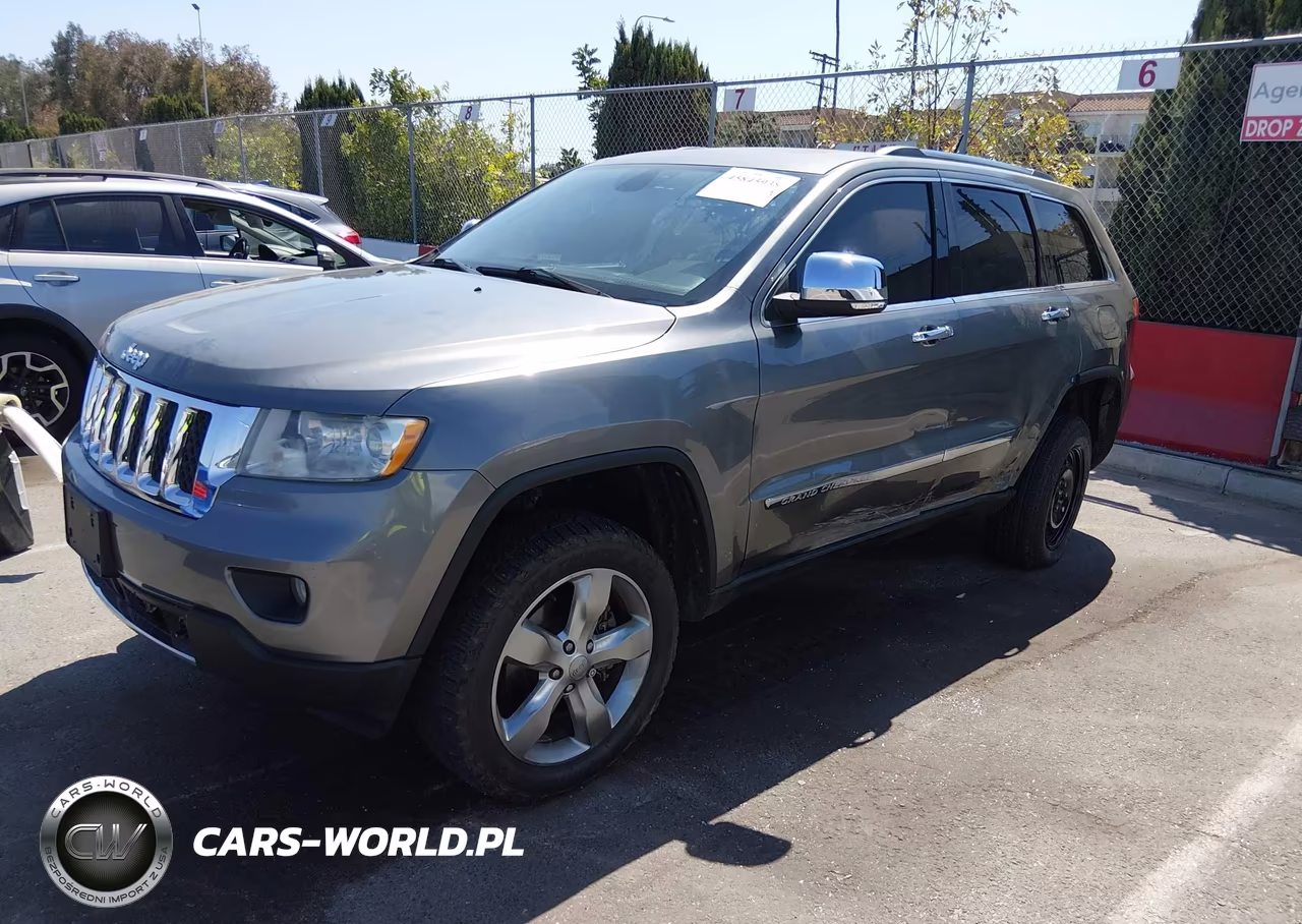 2012 Jeep Grand Cherokee Overland VIN:1C4RJFCT3CC262949 - 2