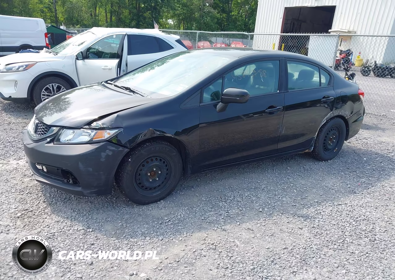 2014 Honda Civic Lx VIN:2HGFB2F50EH507956 - 2