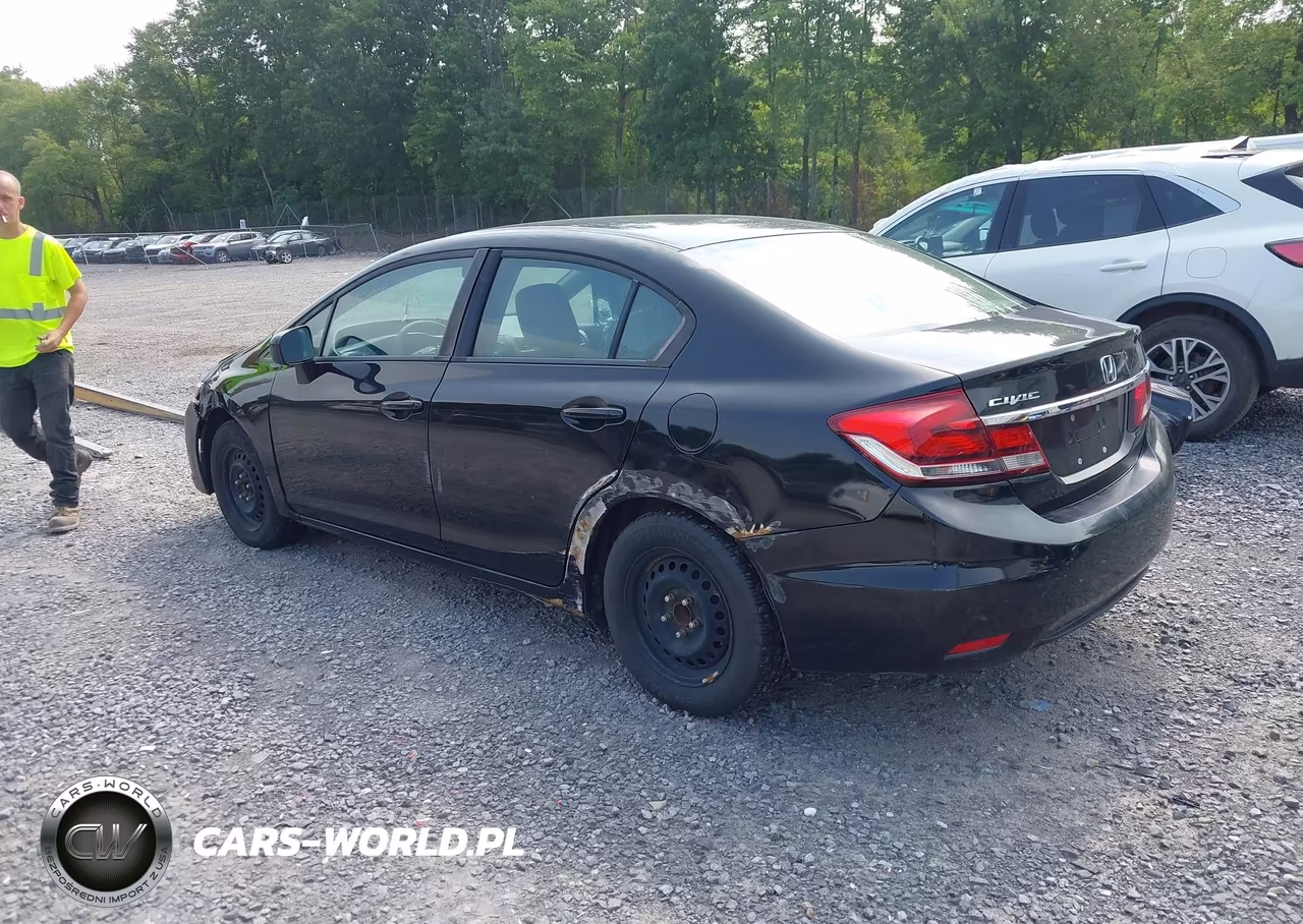2014 Honda Civic Lx VIN:2HGFB2F50EH507956 - 3