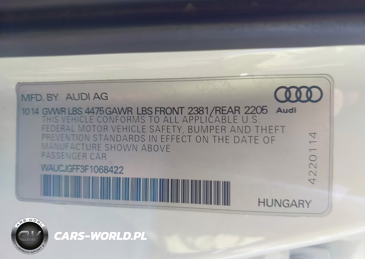 2015 Audi A3 2.0 Tdi Premium VIN:WAUCJGFF3F1068422 - 9