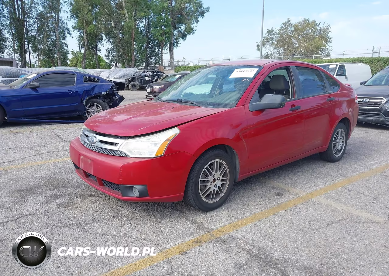 2010 Ford Focus Se VIN:1FAHP3FN9AW220115 - 2