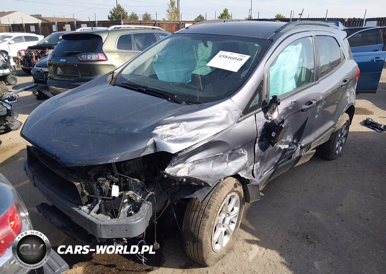 2022 Ford Ecosport Se VIN:MAJ6S3GL6NC468333 - 2
