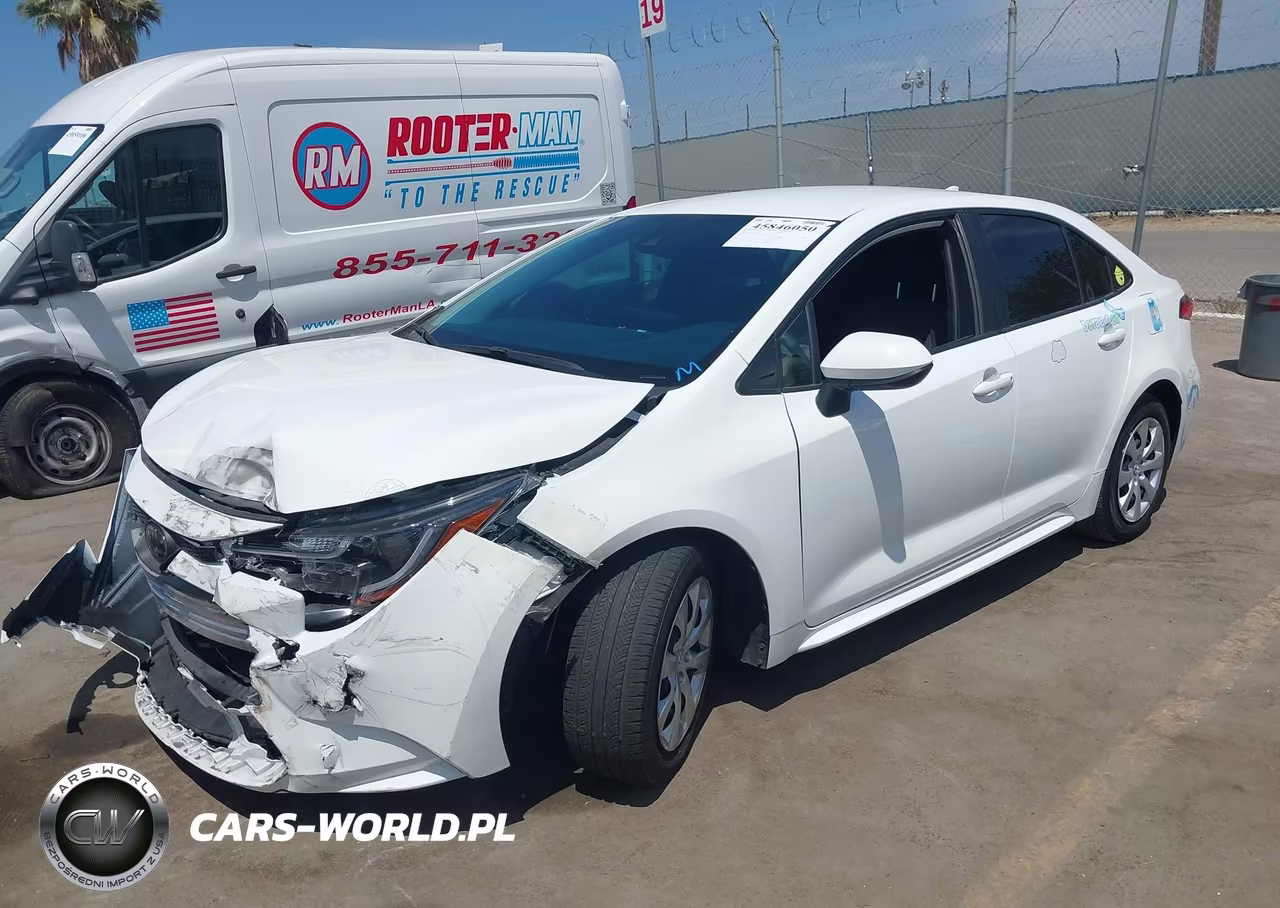 2022 Toyota Corolla Le VIN:JTDEPMAE5N3033200 - 2