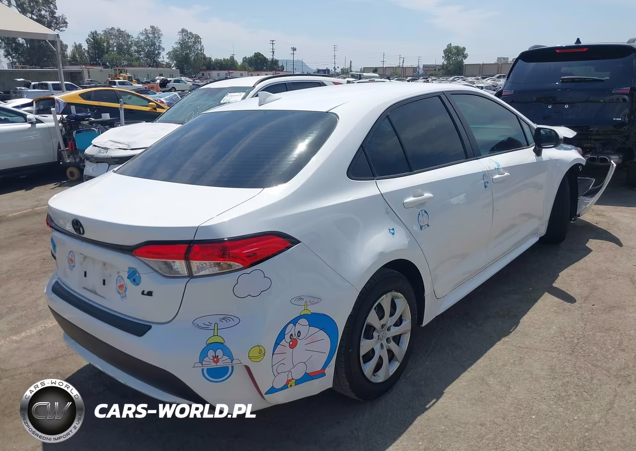 2022 Toyota Corolla Le VIN:JTDEPMAE5N3033200 - 4
