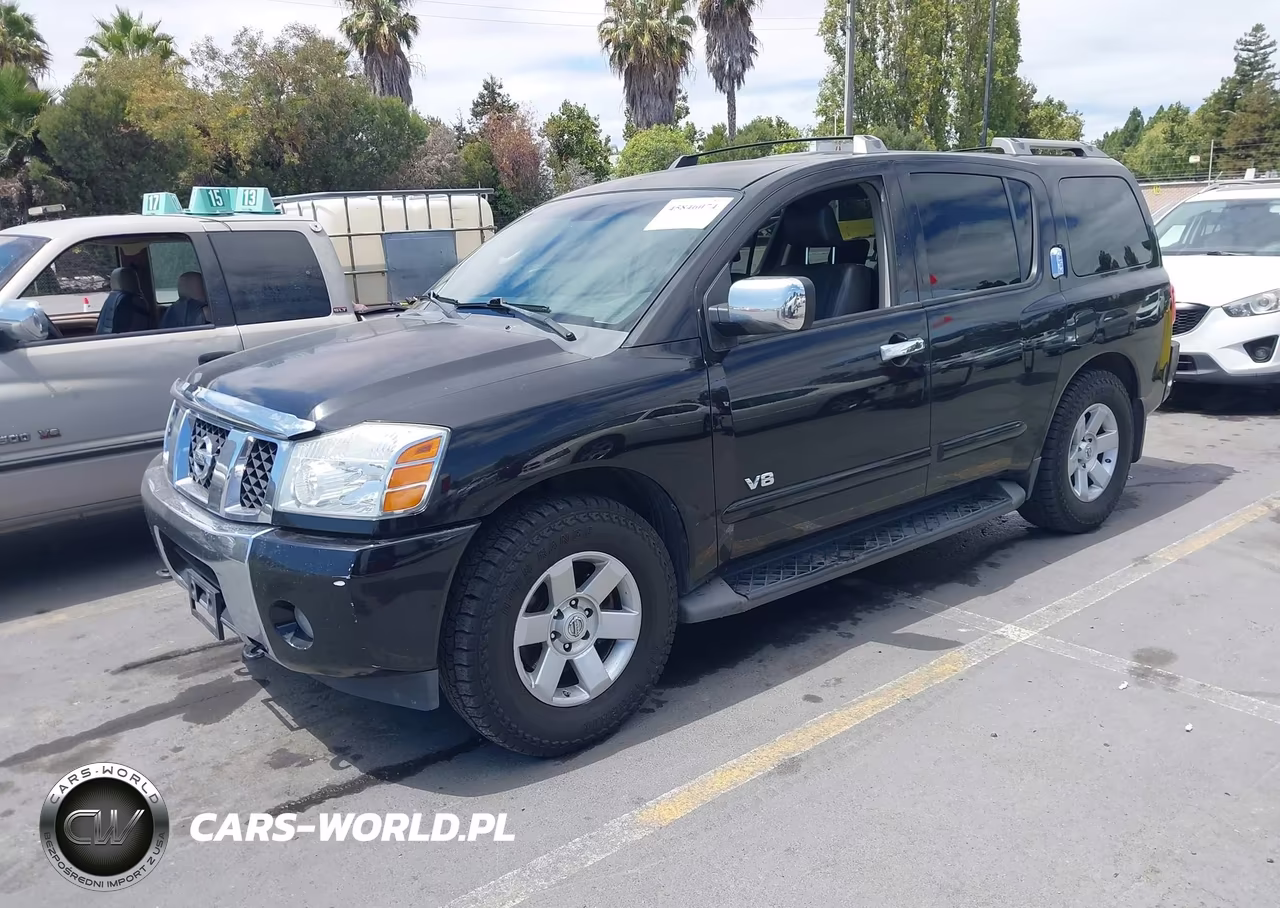 2007 Nissan Armada Le VIN:5N1AA08C67N712375 - 2