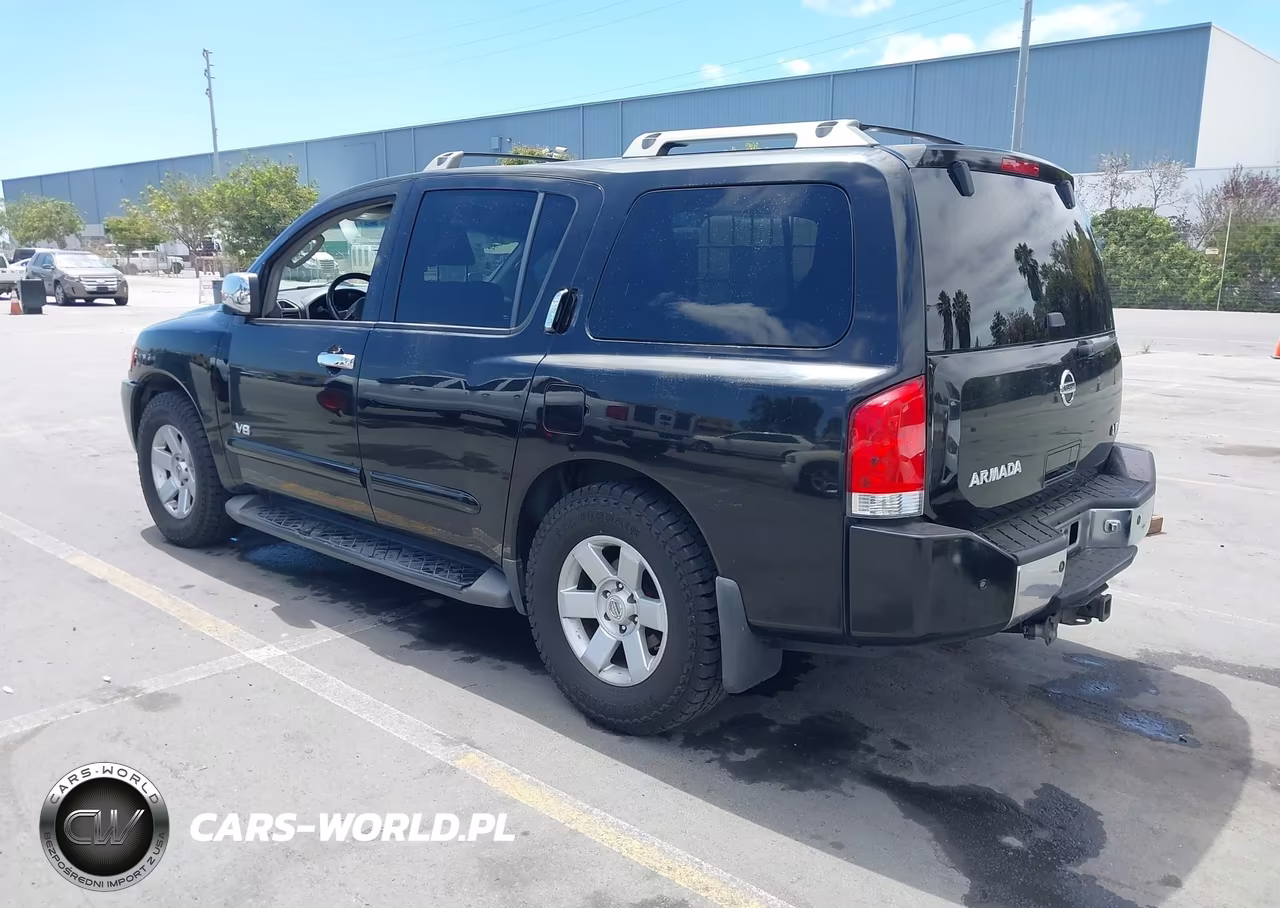 2007 Nissan Armada Le VIN:5N1AA08C67N712375 - 3