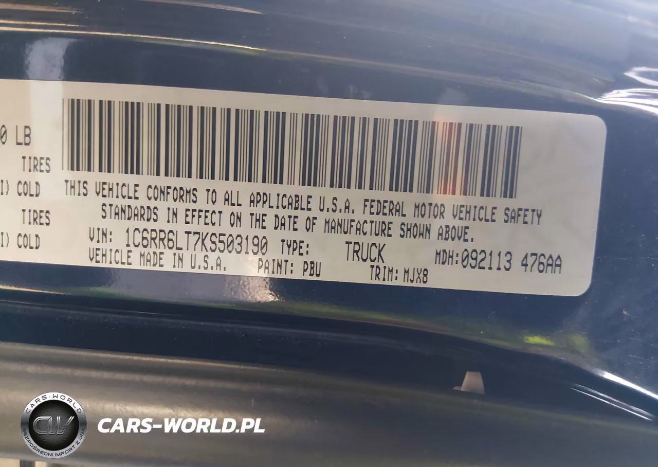 2019 Ram 1500 Classic Lone Star 4X2 5'7 Box VIN:1C6RR6LT7KS503190 - 9