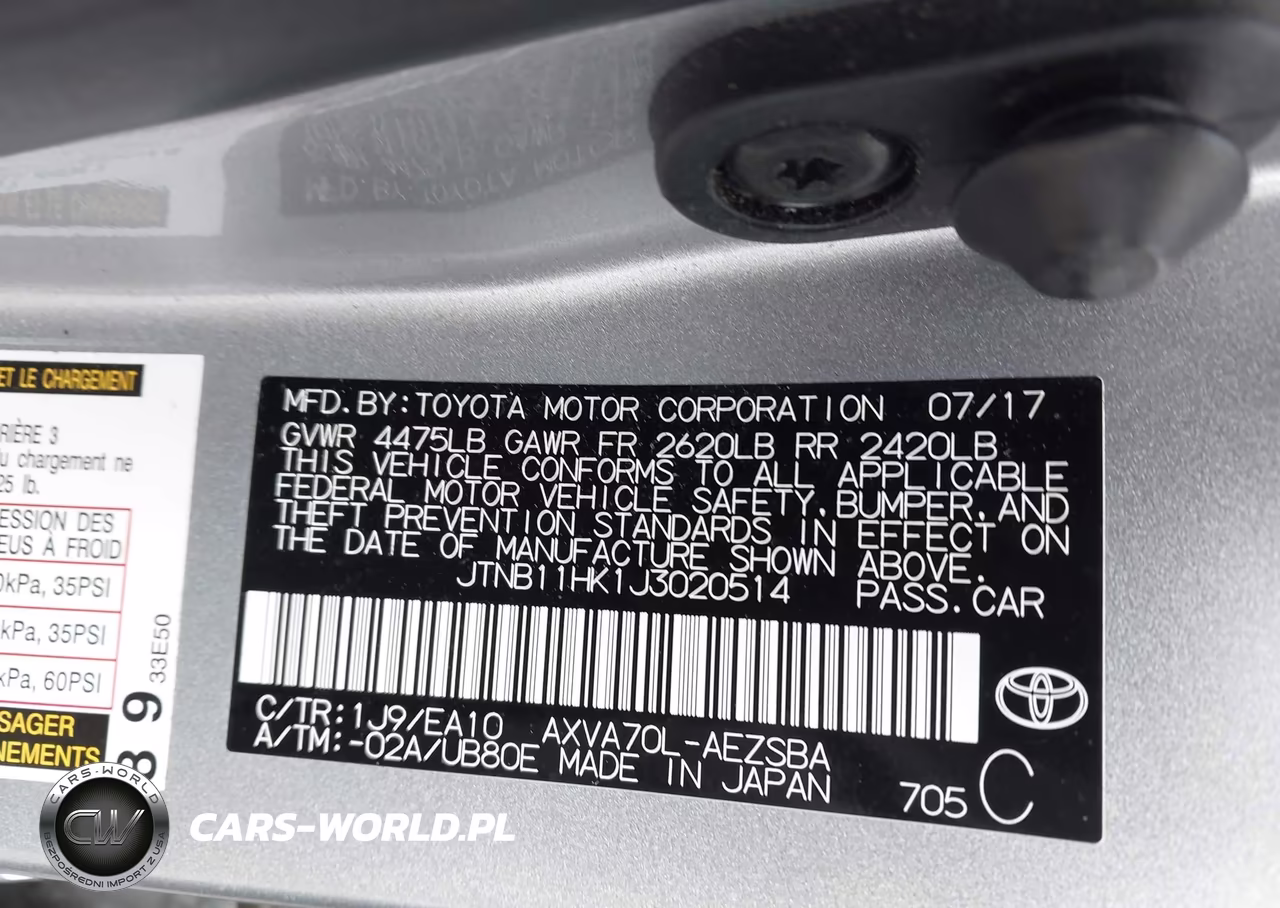 2018 Toyota Camry Se VIN:JTNB11HK1J3020514 - 9