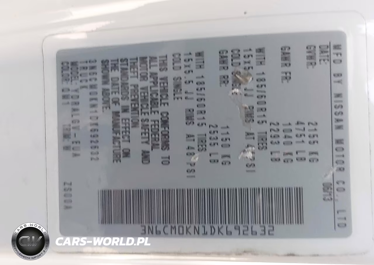 2013 Nissan Nv200 Sv VIN:3N6CM0KN1DK692632 - 9