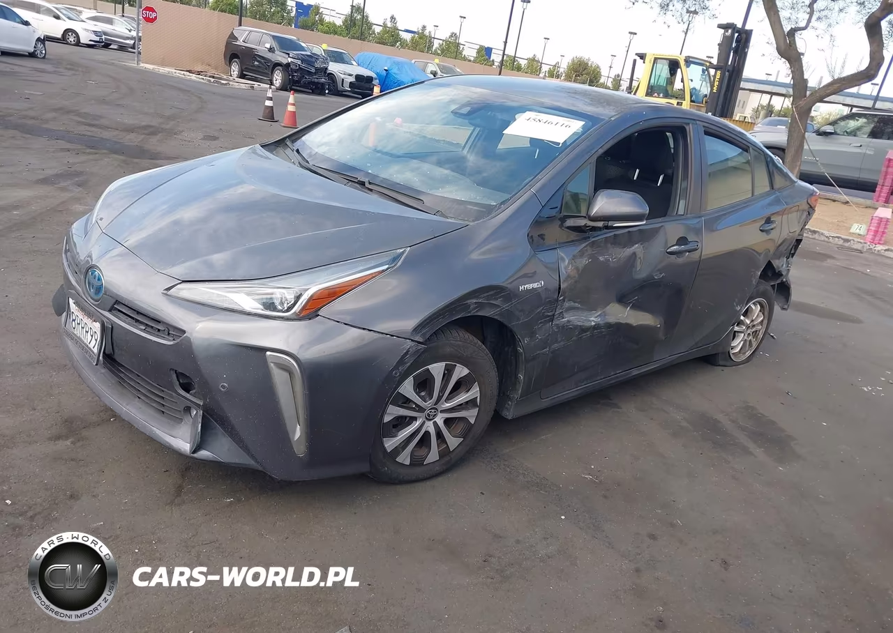 2020 Toyota Prius Le Awd-E VIN:JTDL9RFU7L3019391 - 2