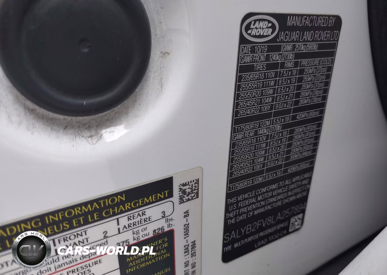 2020 Land Rover Range Rover Velar P340 S VIN:SALYB2FV8LA257894 - 9