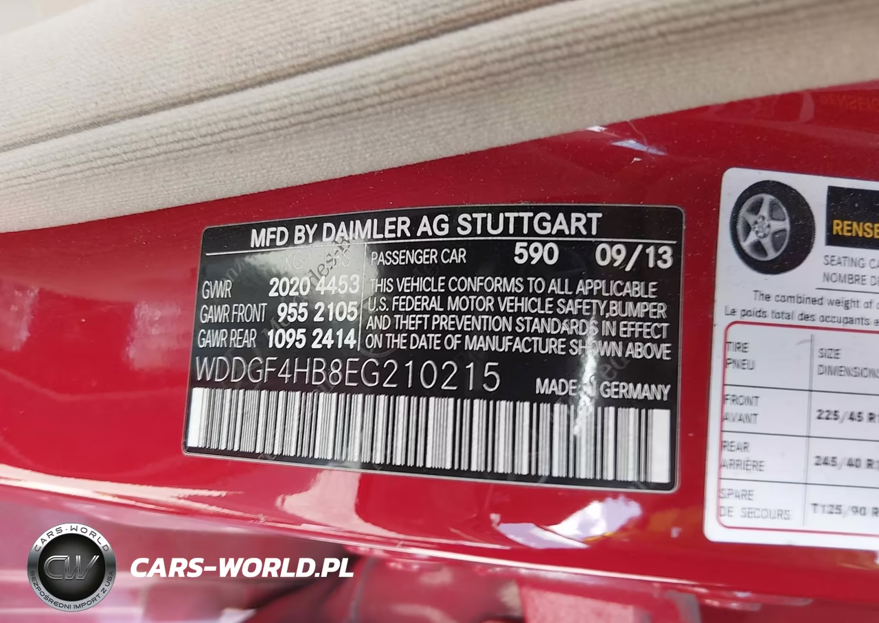 2014 Mercedes-Benz C 250 Sport VIN:WDDGF4HB8EG210215 - 9