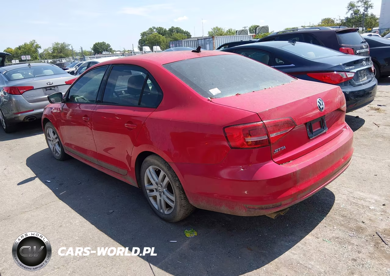 2015 Volkswagen Jetta 2.0L S VIN:3VW2K7AJ0FM354140 - 3