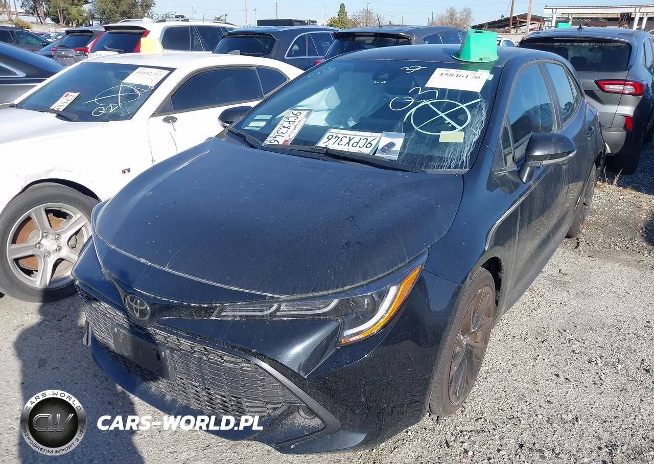 2022 Toyota Corolla Se Nightshade Edition VIN:JTND4MBE8N3186782 - 2