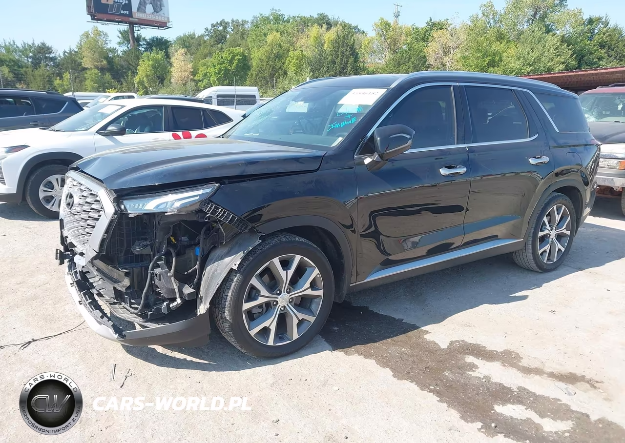 2022 Hyundai Palisade Sel VIN:KM8R4DHE0NU466803 - 2