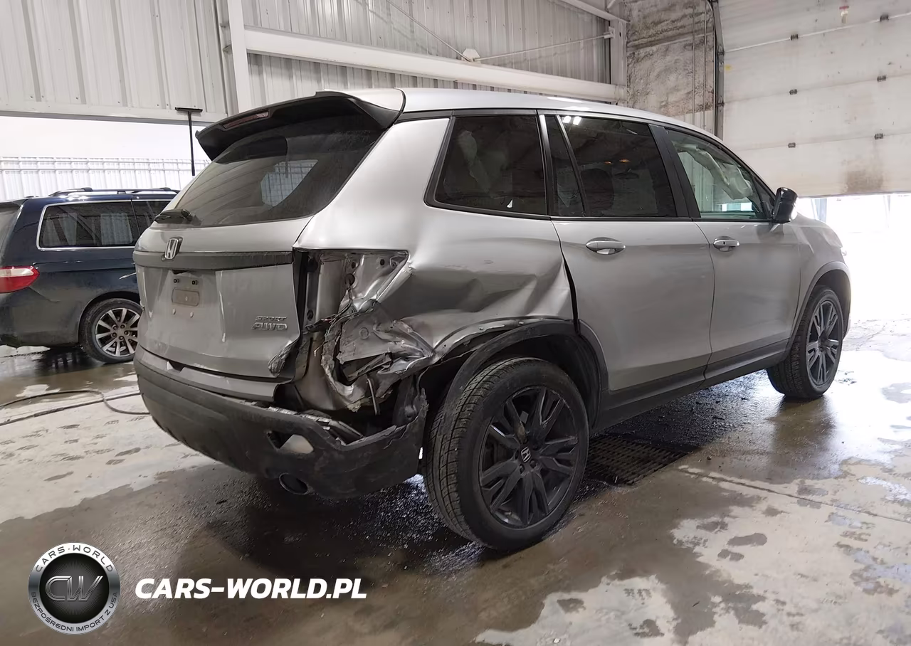2021 Honda Passport Awd Sport VIN:5FNYF8H28MB023443 - 4