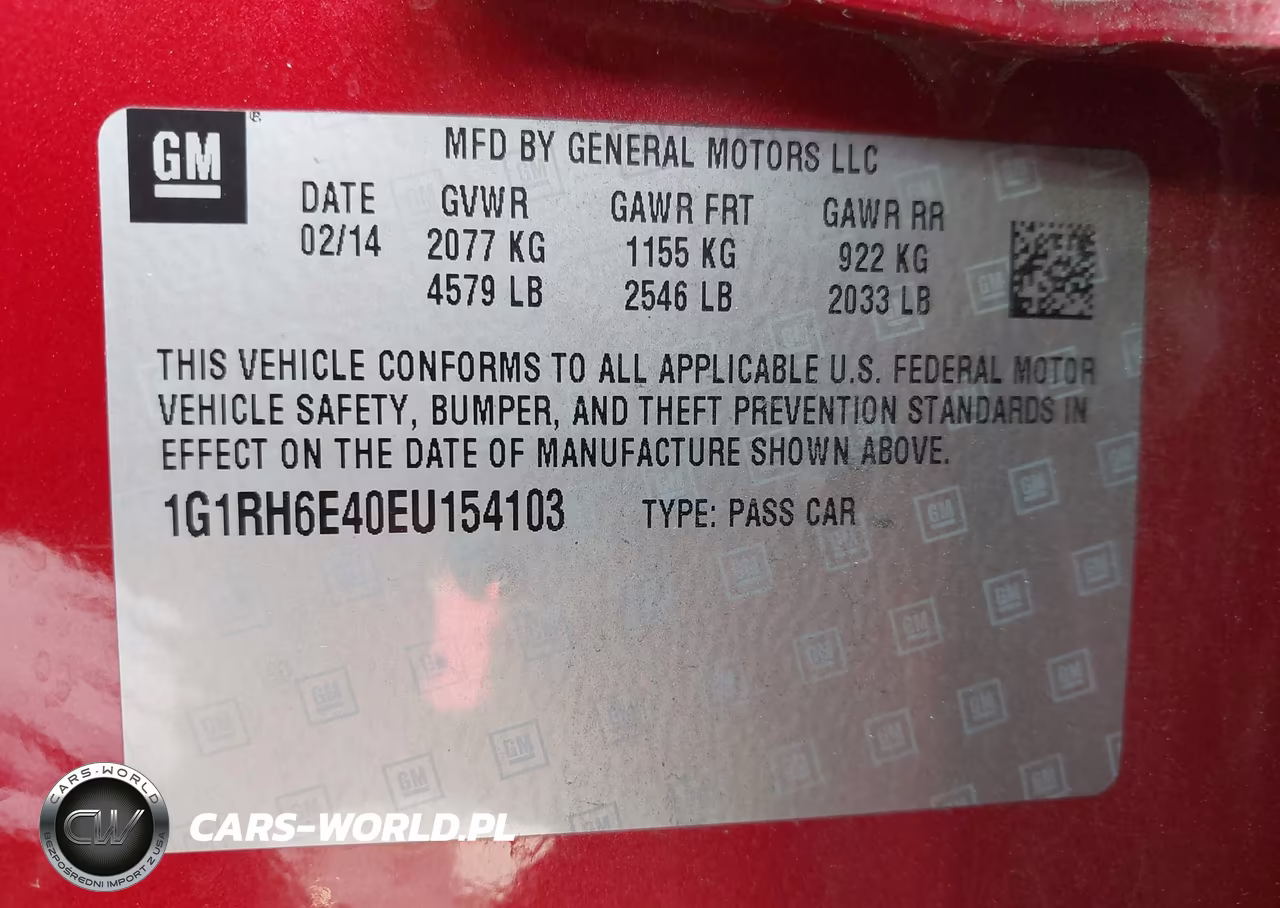 2014 Chevrolet Volt VIN:1G1RH6E40EU154103 - 9