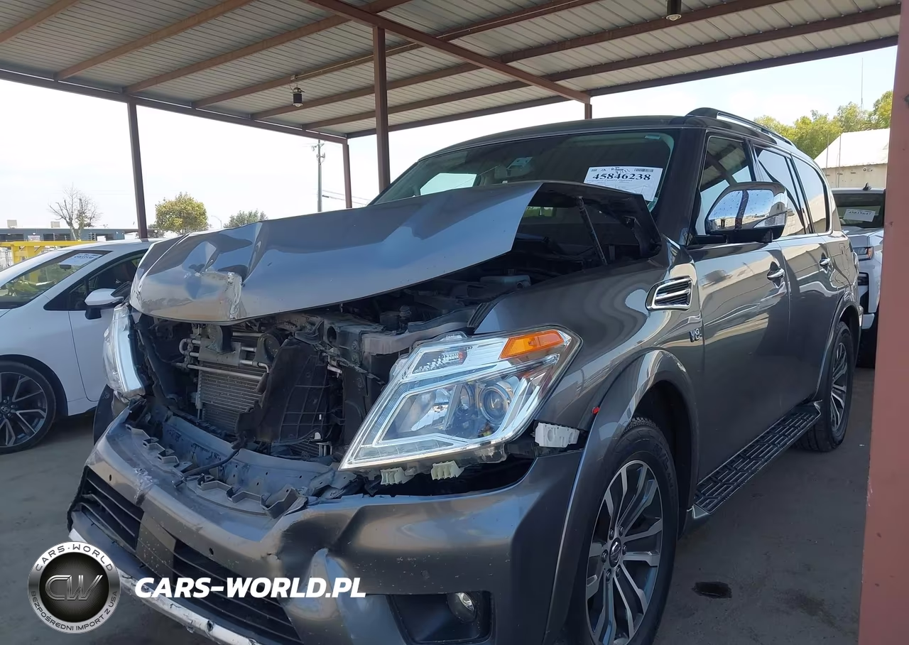 2018 Nissan Armada Sl VIN:JN8AY2ND6JX001770 - 2