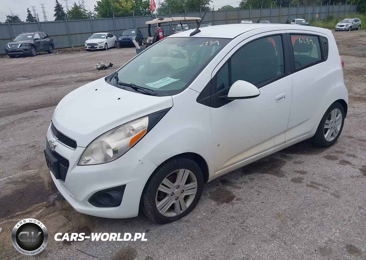 2014 Chevrolet Spark 1Lt Auto VIN:KL8CD6S93EC537119 - 2